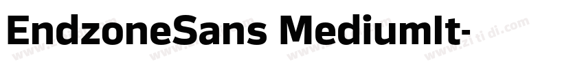 EndzoneSans MediumIt字体转换 EndzoneSans MediumIt字体转换